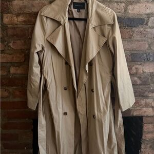 Banana Republic Double-Breasted Trench Coat